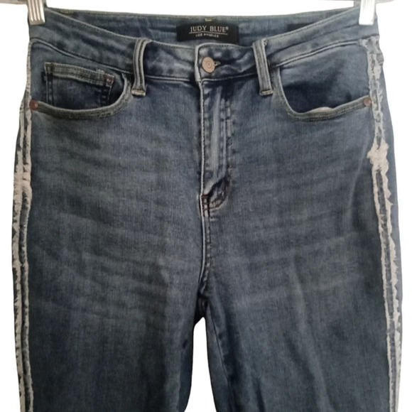 Judy Blue Jonesborough High Slim Fit Medium Wash Jeans High Rise Size 7 28 - Picture 6 of 13